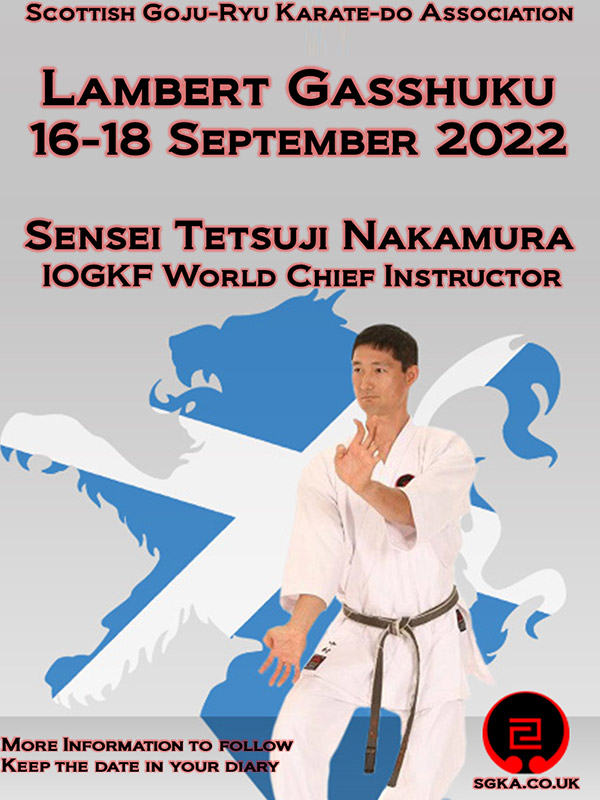 Lambert Gasshuku 2022 SGKA Sensei Tetsuji Nakamura