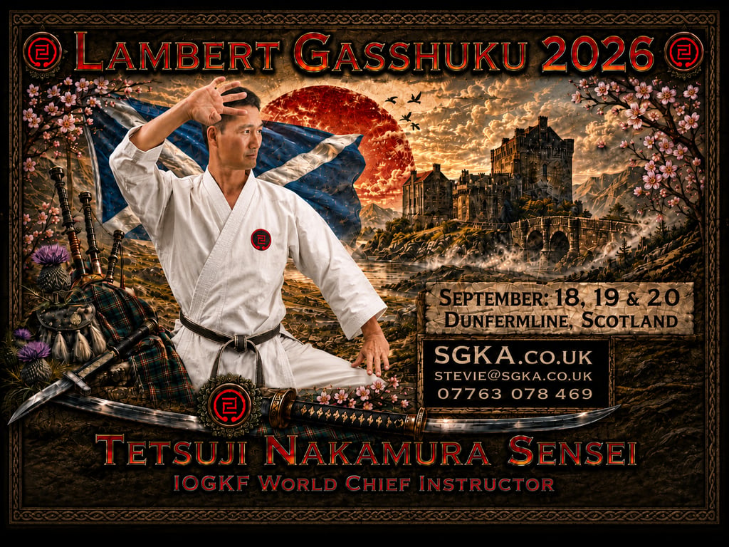 sgka lambert karate gasshuku 2026 scotland dunfermline